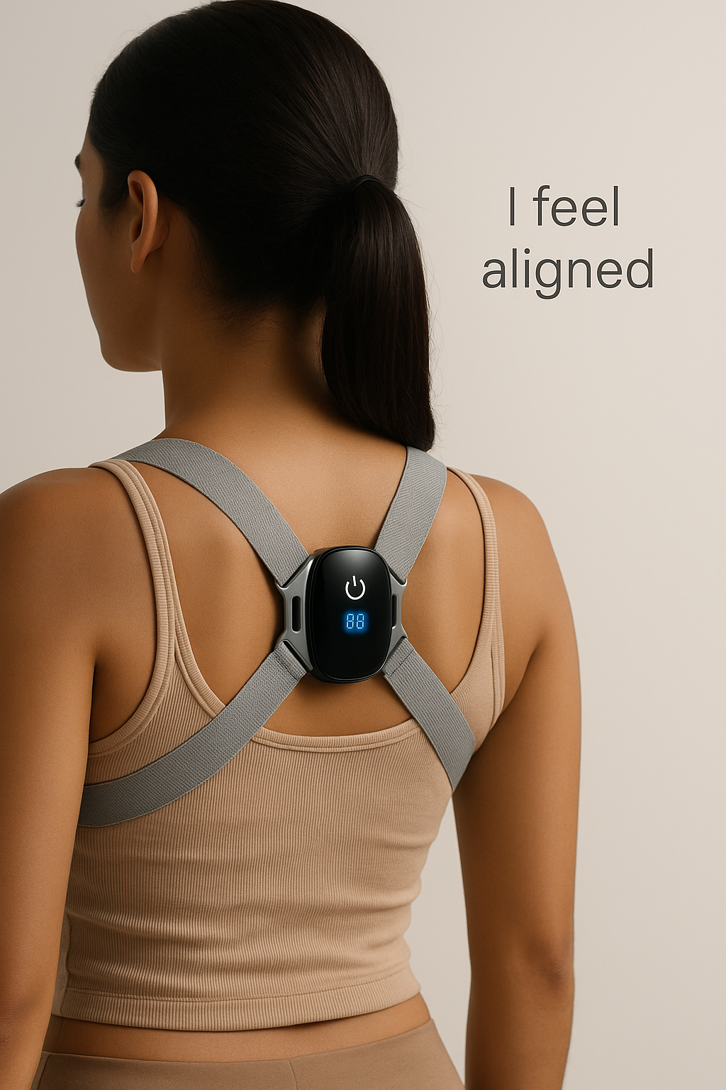 Smart Correction Belt Sensor Orthosis Invisible Reminder Adult & Child Sitting Posture Hunchback Back Smart Posture Corrector